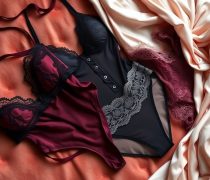 busty women s lingerie selection